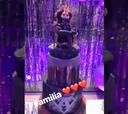 Vidal mostró su fiesta de cumpleaños: ojo a la torta