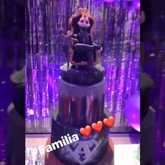 Vidal mostró su fiesta de cumpleaños: ojo a la torta