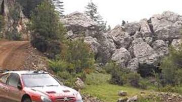 <b>AHORA SÍ. </b>Sainz se despide en los tramos de Grecia, una prueba que le trae muy buenos recuerdos.