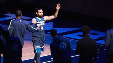 El entrenador Ryan Saunders y el jugador D'Angelo Russell han hablado de la importancia de Ricky Rubio en la dinámica de los Timberwolves.