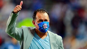 Juan Reynoso, técnico de Cruz Azul.