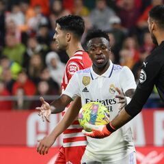 Aprobados y suspensos del Madrid: sólo se presentó Vinicius