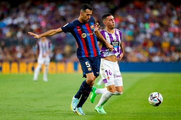 Busquets y Sergi Guardiola.