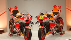Así son las Honda RC213V de Marc Márquez y Joan Mir
