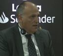 Tebas: "No se ha llegado a la situación en Madrid, ni mucho menos, de suspender El Clásico"