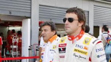 Alonso: "Me gustaría acabar mi etapa con Renault con un gran resultado"