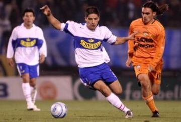 Álvarez, contra Cobreloa, en el año 2007.