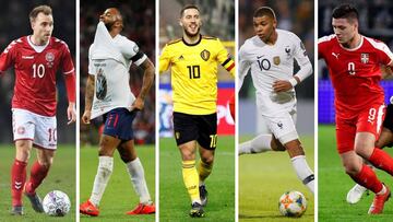 Los pretendidos por el Real Madrid brillan en el parón