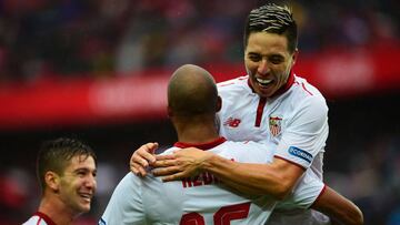 Sevilla de Sampaoli vence al Atlético y sube a la cima