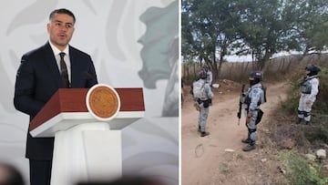 Omar García Harfuch confirma que integrantes de ‘Los Chapitos’ confundieron a los mineros, los secuestraron y asesinaron.