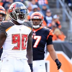 Accidente de auto podría dejar a Jason Pierre-Paul sin temporada