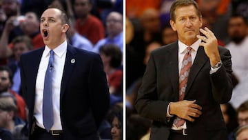 Frank Vogel y Jeff Hornacek.