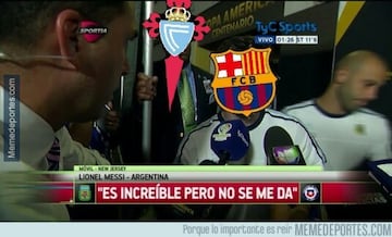 Los mejores memes del Celta-Barcelona