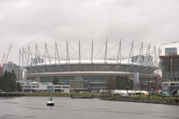 126 millones de dólares costó el BC PLACE STADIUM