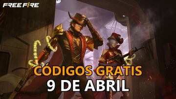 códigos free fire 9 de abril