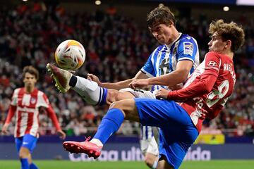 Griezmann y Le Normand.