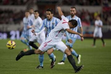 Recio con Carlos Bacca.