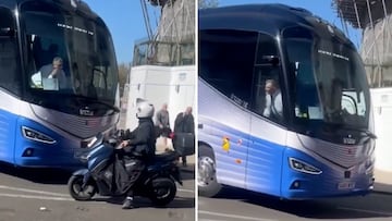 El ‘percance’ del autobús del Real Madrid en Londres: desde dentro no daban crédito