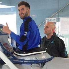 Leo Baptistao y Javi López desafían a la gravedad