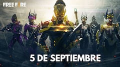 Códigos Free Fire de hoy 5 de septiembre de 2021; todas las recompensas gratis