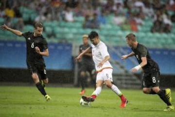 Te presentamos el partido de la Selección Mexicana ante Alemania en Rio que abrió la participación del cuadro del Potro Gutiérrez.