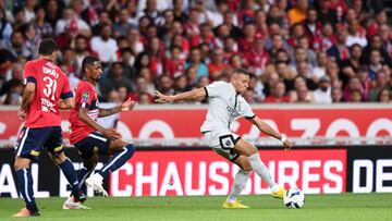 07 Kylian MBAPPE (psg) during the Ligue 1 Uber Eats match between Lille OSC and Paris Saint-Germain on August 21, 2022 in Lille, France. (Photo by Philippe Lecoeur/FEP/Icon Sport via Getty Images) - Photo by Icon sport