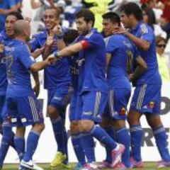 La "U" da un nuevo paso al título al golear a Cobreloa en el norte