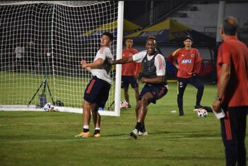 El equipo de Carlos Queiroz completó su segundo día de trabajo en Barranquilla a dos días del partido ante Venezuela en el inicio de las Eliminatorias.