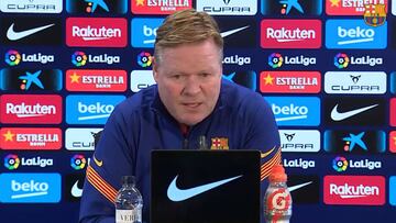 Koeman: "El club no me ha respetado"