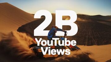 GoPro celebra con un v&iacute;deo recopilatorio los 2000 millones de reproducciones en YouTube. En la portada, MX en el desierto.