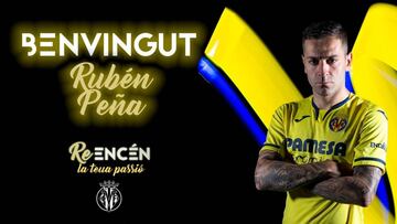 El Villarreal ficha a Rubén Peña para reforzar su banda derecha