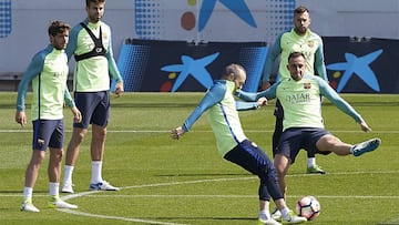 Luis Enrique puso fin a las rotaciones en Barcelona