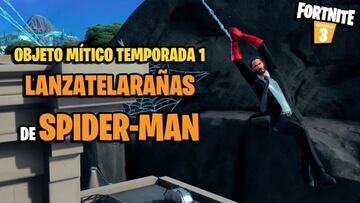 Lanzatelara&ntilde;as de Spider-Man en Fortnite: d&oacute;nde est&aacute;n y c&oacute;mo usarlos