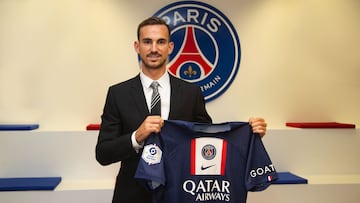 Fabián Ruiz, nuevo jugador del PSG.