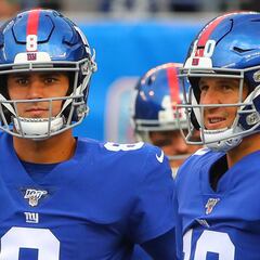 Daniel Jones será titular; Eli Manning a la banca