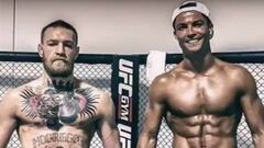 Conor McGregor y su profec&iacute;a sobre Cristiano Ronaldo. Imagen: YouTube