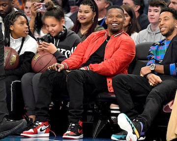 Jamie Foxx seguidor de los Dallas Mavericks. 