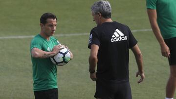 Guardado, junto a Joaquín.