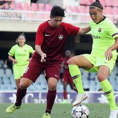 El Barcelona remontó ante el BIIK-Kazygurt y está en octavos