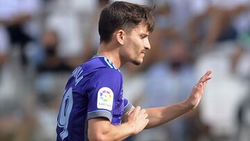 Toni Villa, protagonista de un feo incidente.
 Burgos CF - Real Valladolid CF.
 