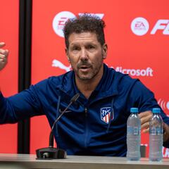 Simeone sobre el penal errado por Depay: “Me encantó que pasara en un amistoso”