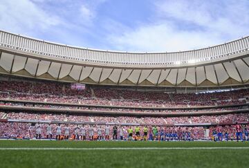 Gran ambiente en el Wanda Metropolitano. 