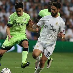 Isco es la cuarta opción para la afición del Manchester City