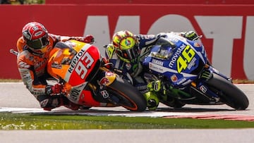 Rossi critica a Márquez.