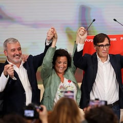 Salvador Illa y su mensaje directo a Pedro Sánchez en la noche de su victoria en Cataluña