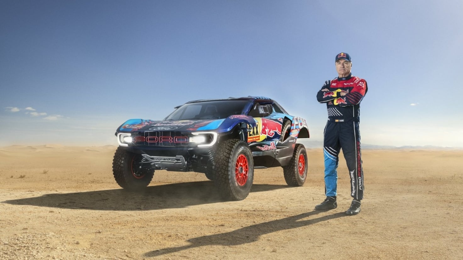 Así es el Ford Raptor T1+, el coche de Carlos Sainz y Nani Roma para el ...