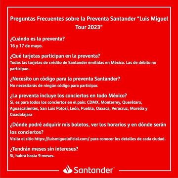 Preventa Luis Miguel