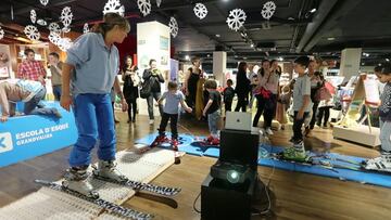 Así se hace cantera: el taller de esquí para los más peques