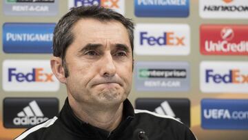 Valverde: "Esperamos que Aduriz esté para el domingo"