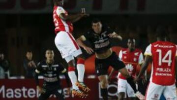 Santa Fe recibió a Once Caldas en la novena fecha de la Liga Águila.